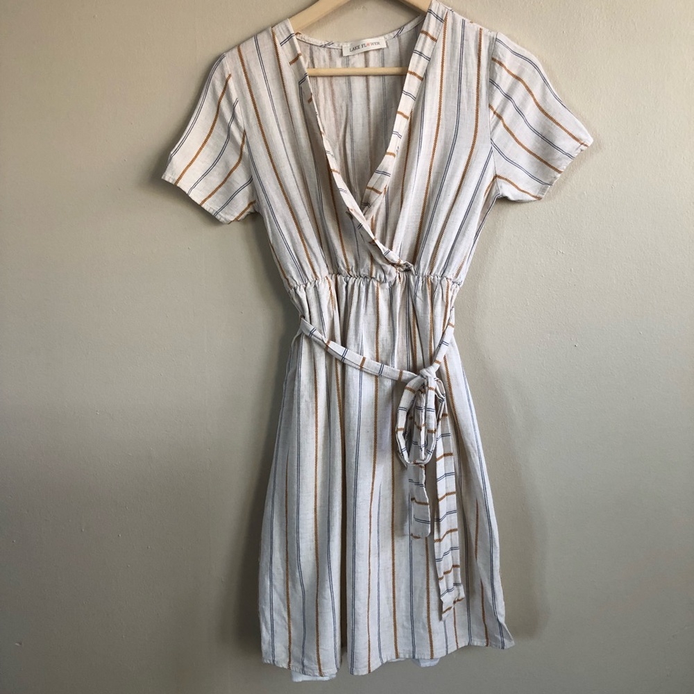 Italian summer linen dress